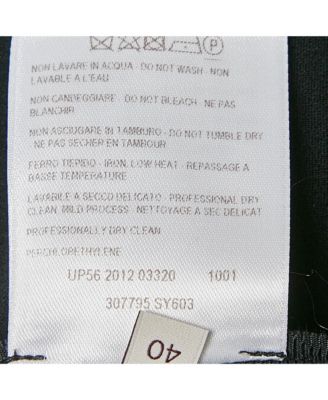 Women's Black Crepe High-Low Blouse