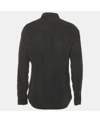 Men's Black Corduroy Silica Shirt