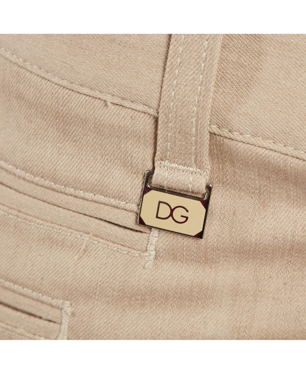 Pre-Owned Dolce & Gabbana Women's Cotton Straight-Leg Jeans