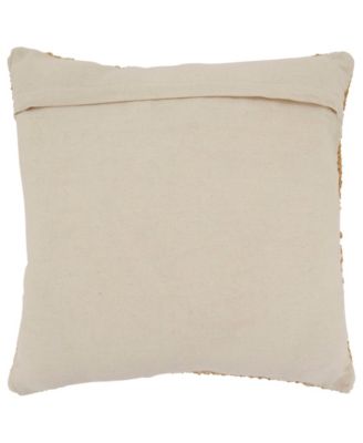 Woven Down Filled Decorative Pillow, 18" x 18"
