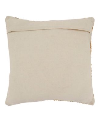 Woven Poly Filled Decorative Pillow, 18" x 18"