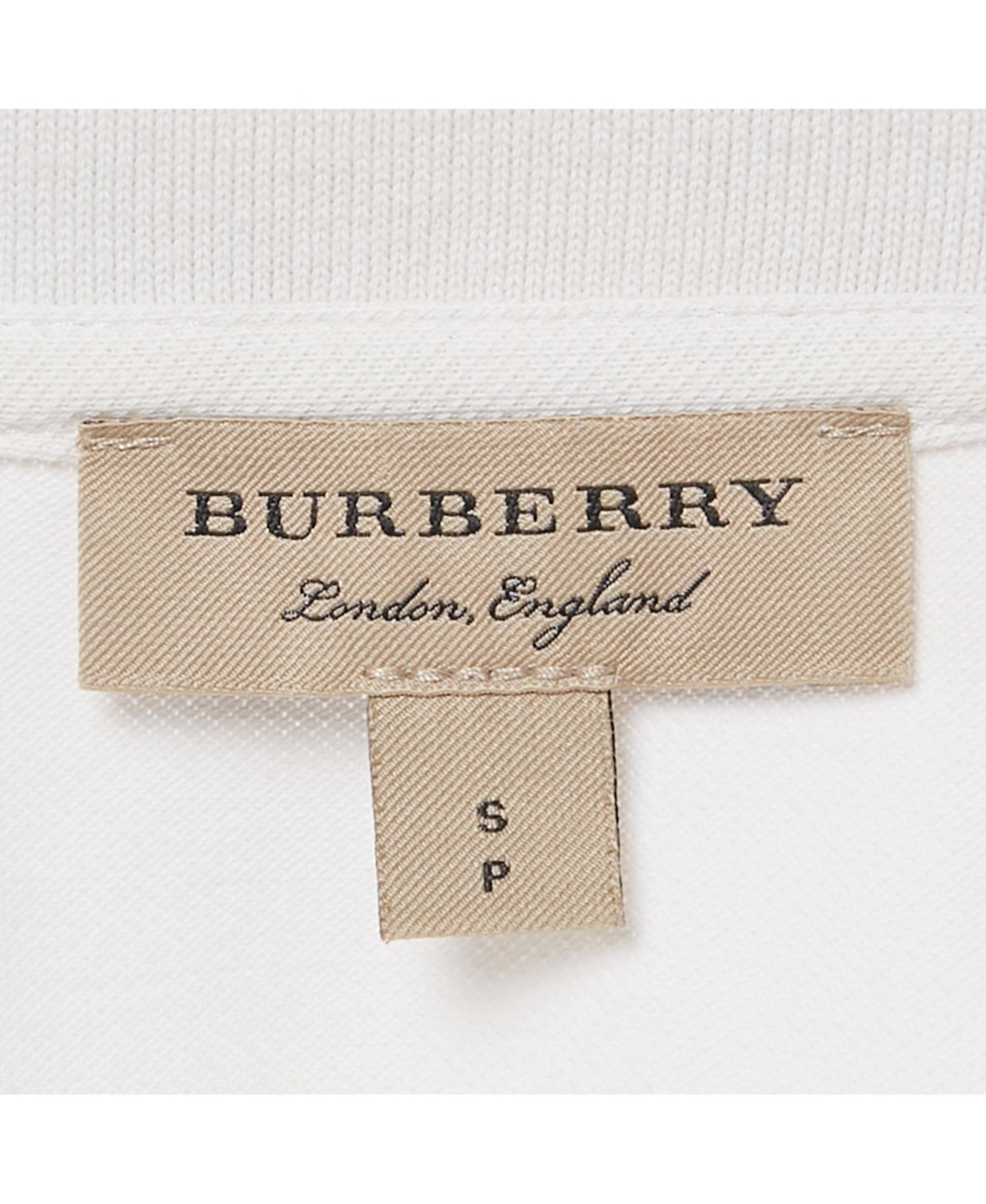 Pre-Owned Burberry Women's Cotton Pique Polo T-Shirt