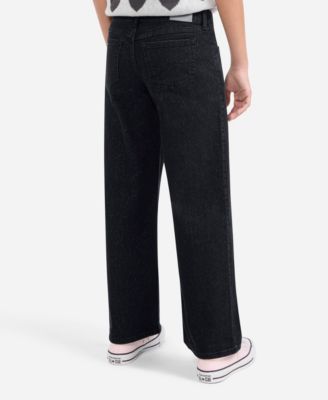 Girls' Sparkle Low-Rise Baggy Jeans