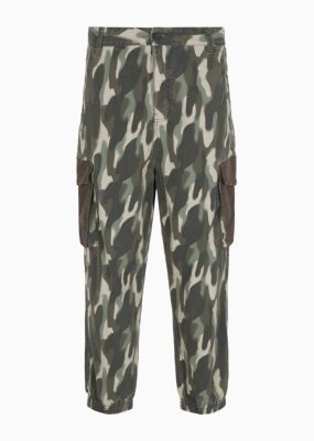 Men's Men's Tapered Camo-Print Cargo Pants