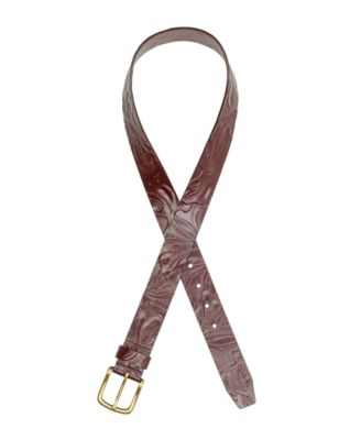 Women's Pelosa Tooled Leather Belt