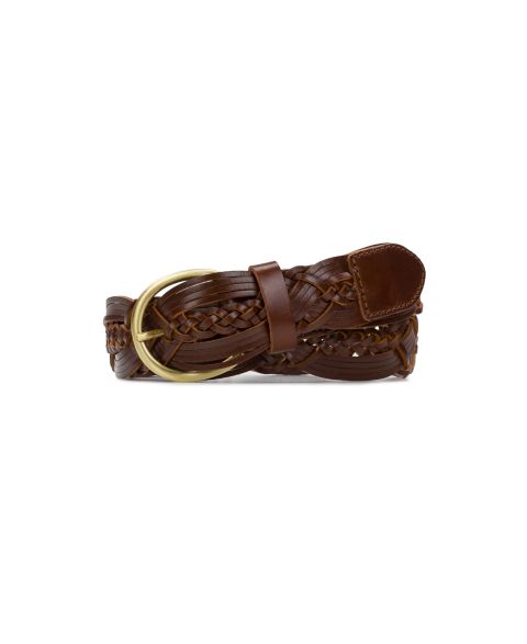 Женский ремень Patricia Nash Melissa Braided Leather, цвет: Коньячный