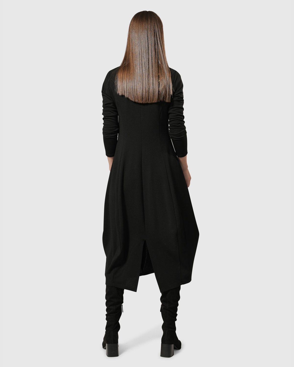 Alembika Women's Essential Pockets Cocoon Dress