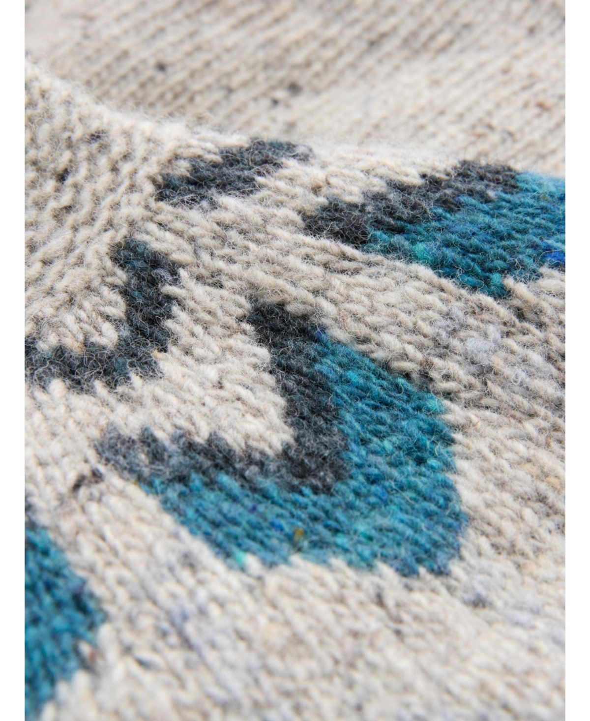 Celtic & Co. Women's Fair Isle Crew Neck Cardigan