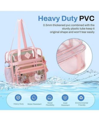 Clear See Through Tote Bag for Women