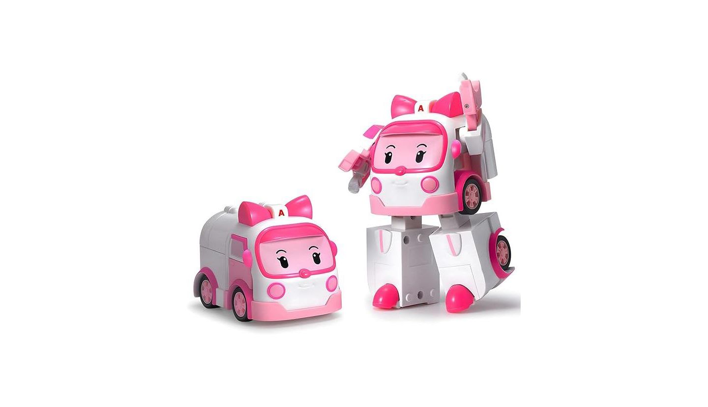 Детская фигурка Robocar Poli Amber 4" Action Figure — фото 1