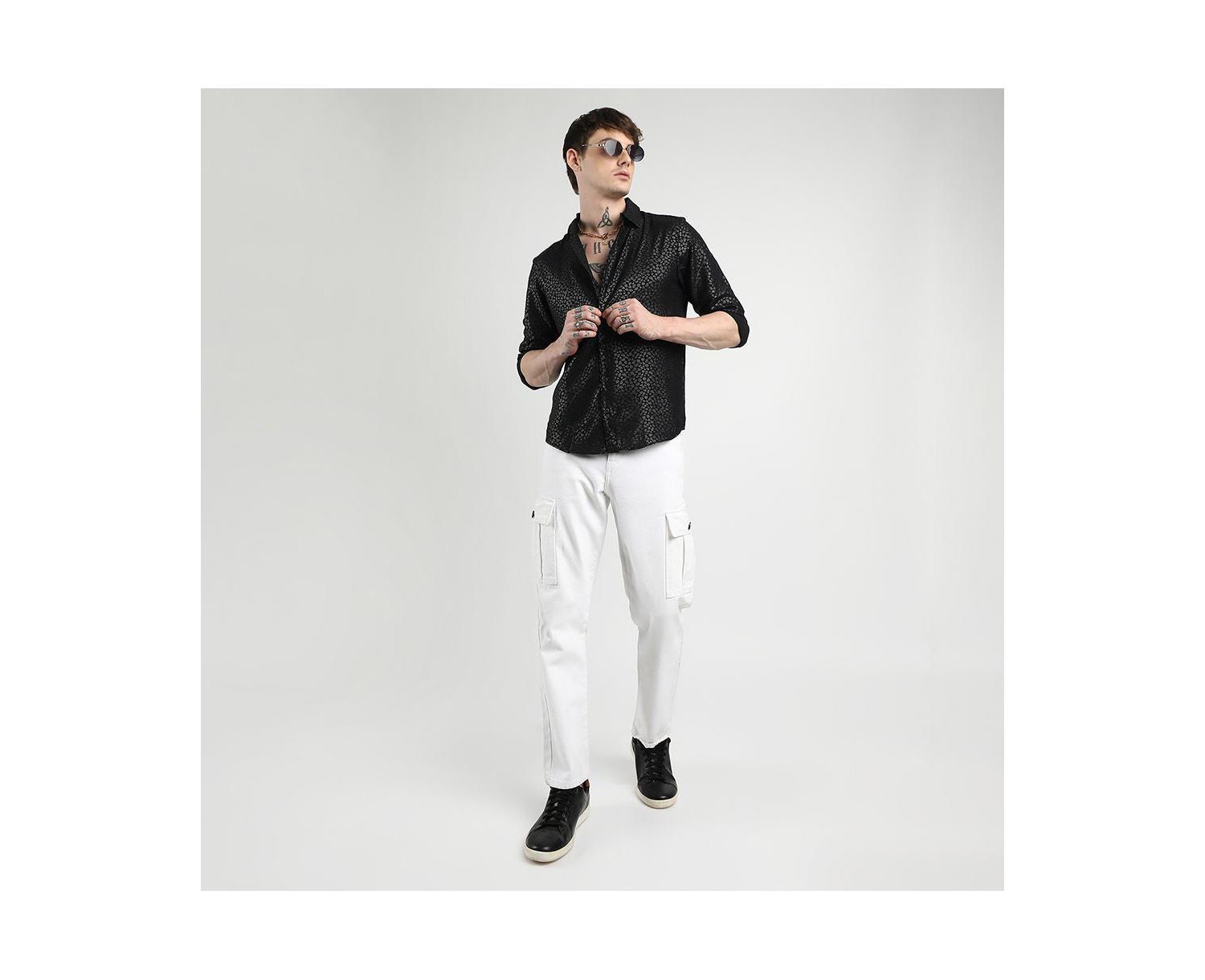 Men's brand Onyx Black Pavement Shirt