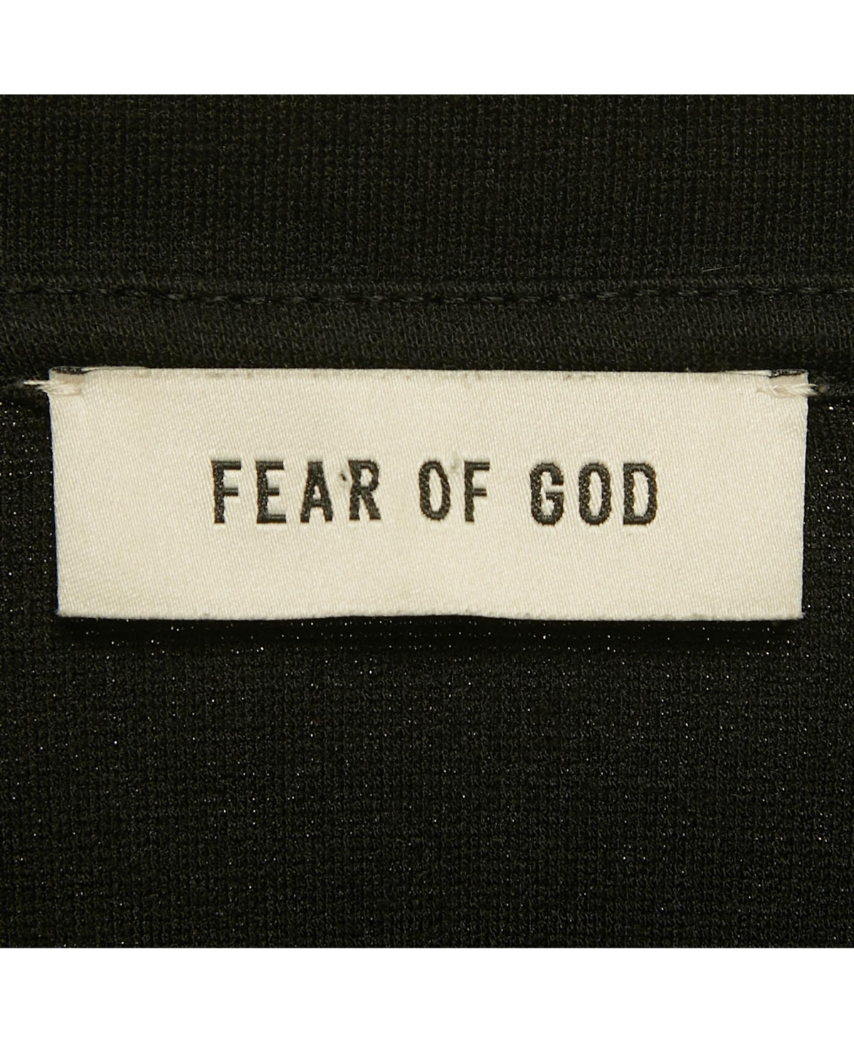 Pre-Owned Fear Of God Men's Black Jersey Oversized T-Shirt