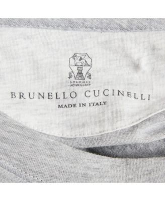 Men's Grey Melenga Jersey Crewneck T-Shirt