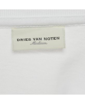 Men's White Cotton Crew Neck Oversized T-Shirt