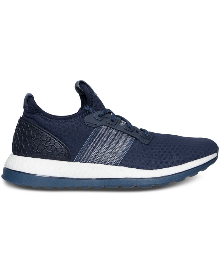 adidas Men's Boost ZG Primeknit Running Sneakers from Finish Line - Macy's