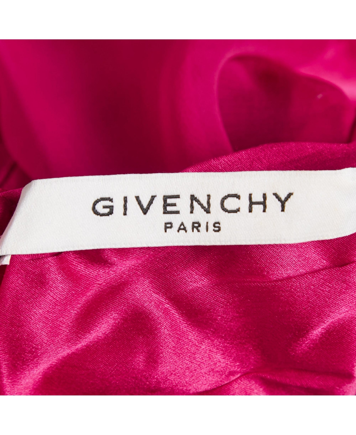 Pre-Owned Givenchy Women's Pink Printed Silk And Cotton Silk Top