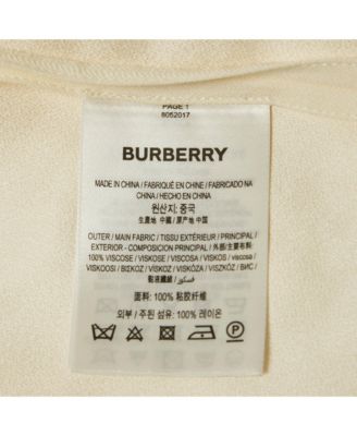 Women's Off-White Crepe Belted Midi Dress