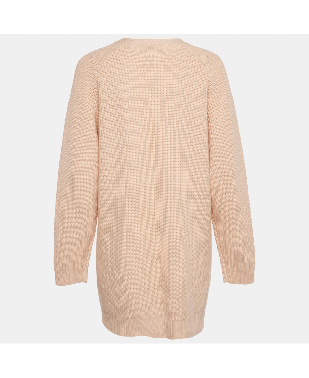 Pre-Owned Chloe Women's Pastel Pink Cashmere Knit Button Front Cardigan