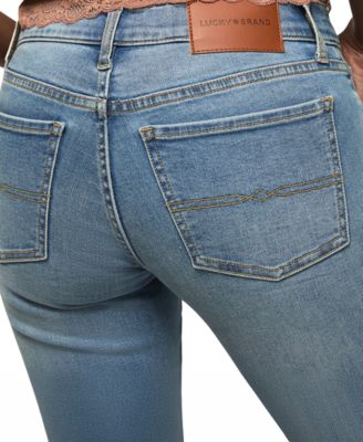 Women's Sweet Crop Mid-Rise Jeans