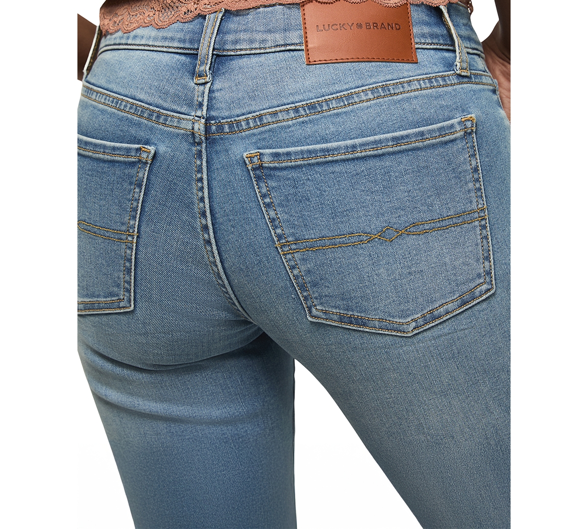 Lucky Brand Women's Sweet Crop Mid-Rise Jeans