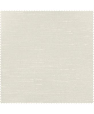 Ruched Vintage Textured Faux Dupioni Silk Curtain