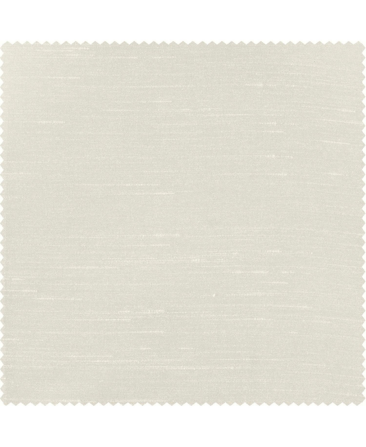 Half Price Drapes Off White Ruched Vintage Textured Faux Dupioni Silk Curtain