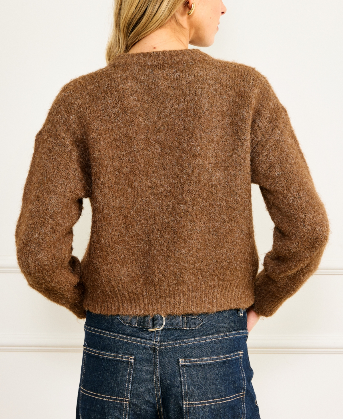 Line & Dot Women's Morgan Long-Sleeve Cardigan Sweater