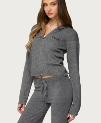 Women's Ayah Knit Zip Up Hoodie