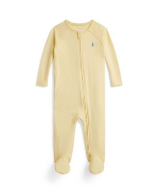 Baby Boys' Interlock Footed Coverall
