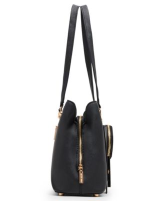 Medium Triple Compartment Satchel Bag