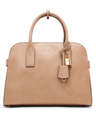 Medium Curved Satchel Bag