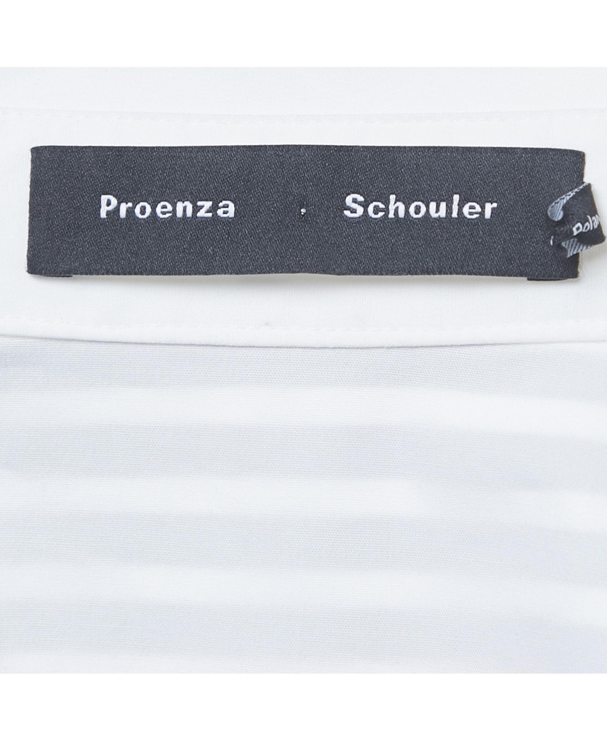 Pre-Owned Proenza Schouler Women's Black / White Striped Cotton Cut