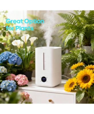 6L Cool & Warm Mist Humidifier for Bedroom & Large Room