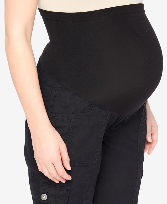 Motherhood Maternity Cropped Cargo Pants & Reviews - Maternity - Women ...