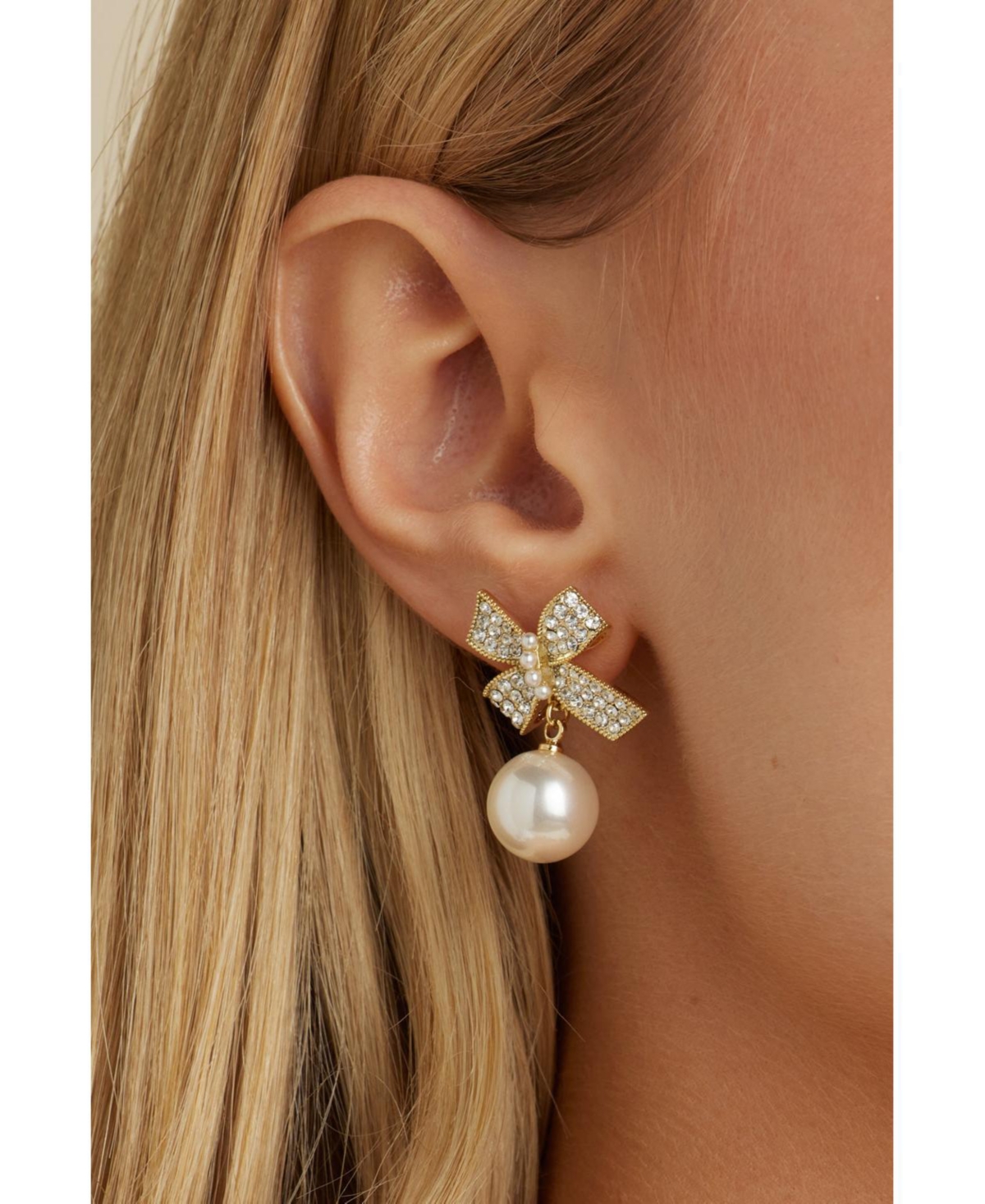 Untamed Petals Jenny Bow Earrings