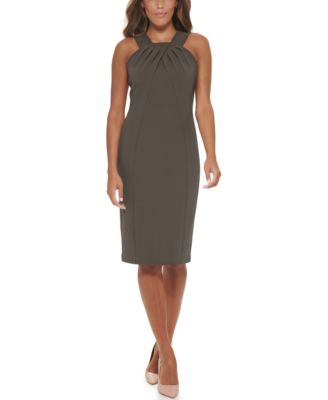 Women's Halter Neck Midi Dress