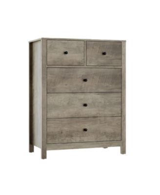 5 Drawer Dresser for Bedroom, Modern Tall Dresser Organizer with Storage Drawers