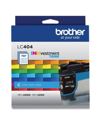 LC404CS INKvestment 750 Page-Yield Ink - Cyan