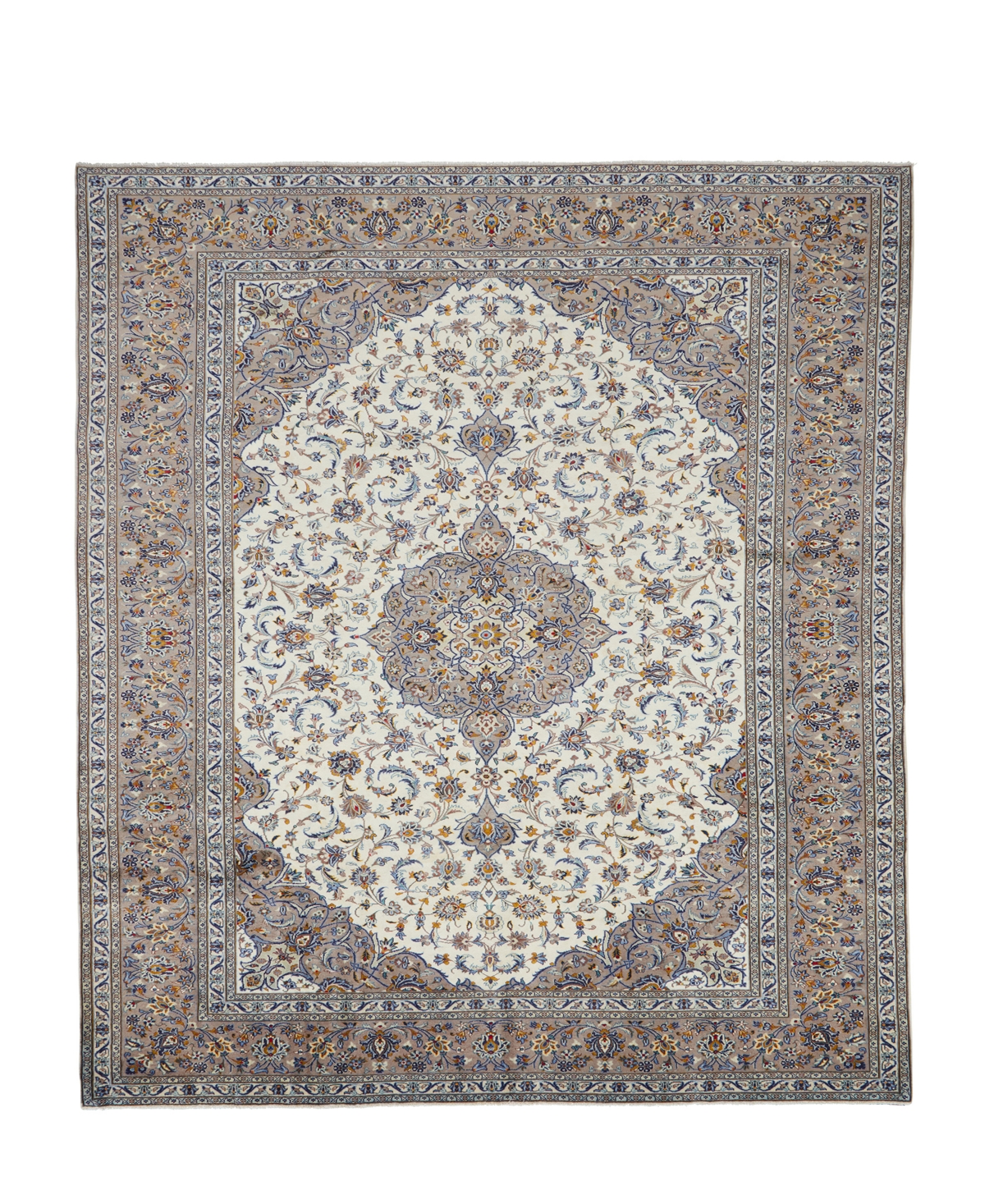 Adorn Hand Woven Rugs Persian Kashan 8' 7" x 12' 0" Area Rug