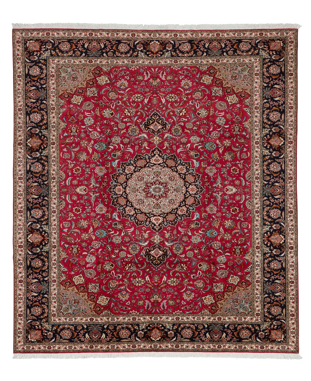 Adorn Hand Woven Rugs Persian Tabriz 8' 2" x 11' 5" Area Rug