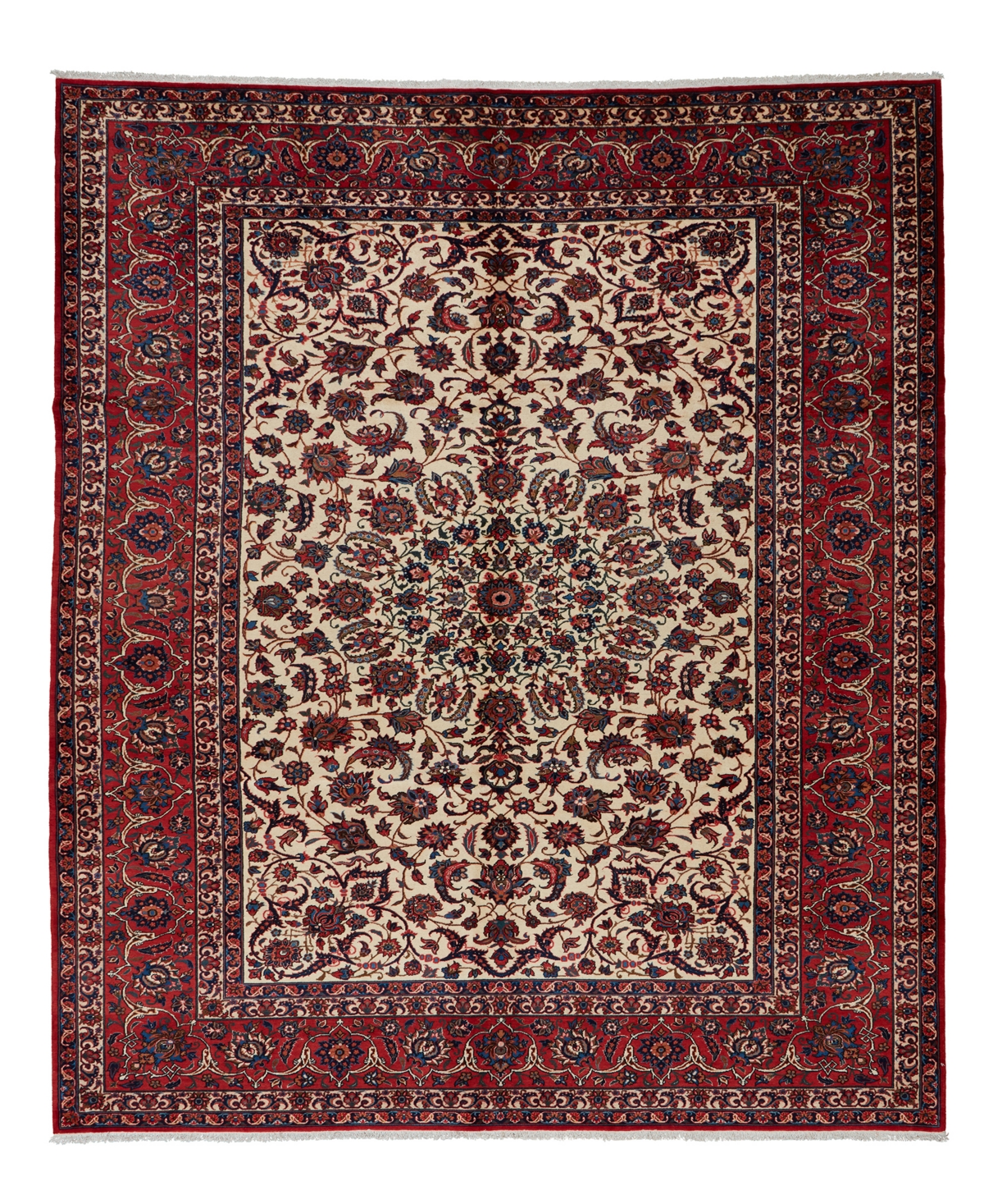 Adorn Hand Woven Rugs Persian Isfahan 8' 0" x 11' 5" Area Rug