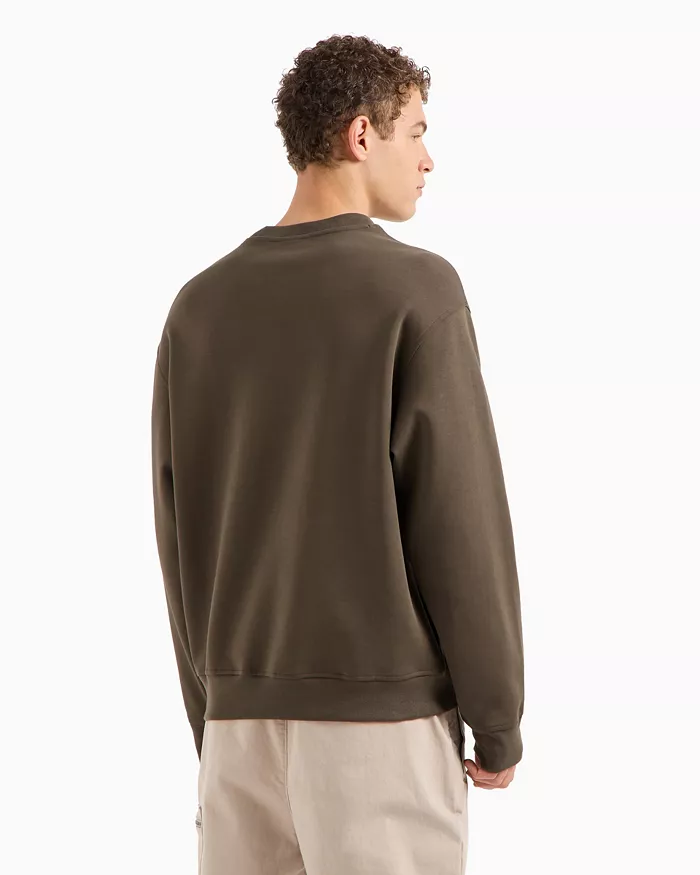 Men's Regular-Fit Eagle Logo Embroidered Sweatshirt - thumbnail 4
