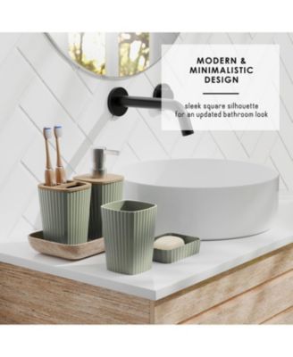 22 Piece Complete Bathroom & Vanity Accessories Set,Set includes: Small 17”x24” Large 20”x32”.