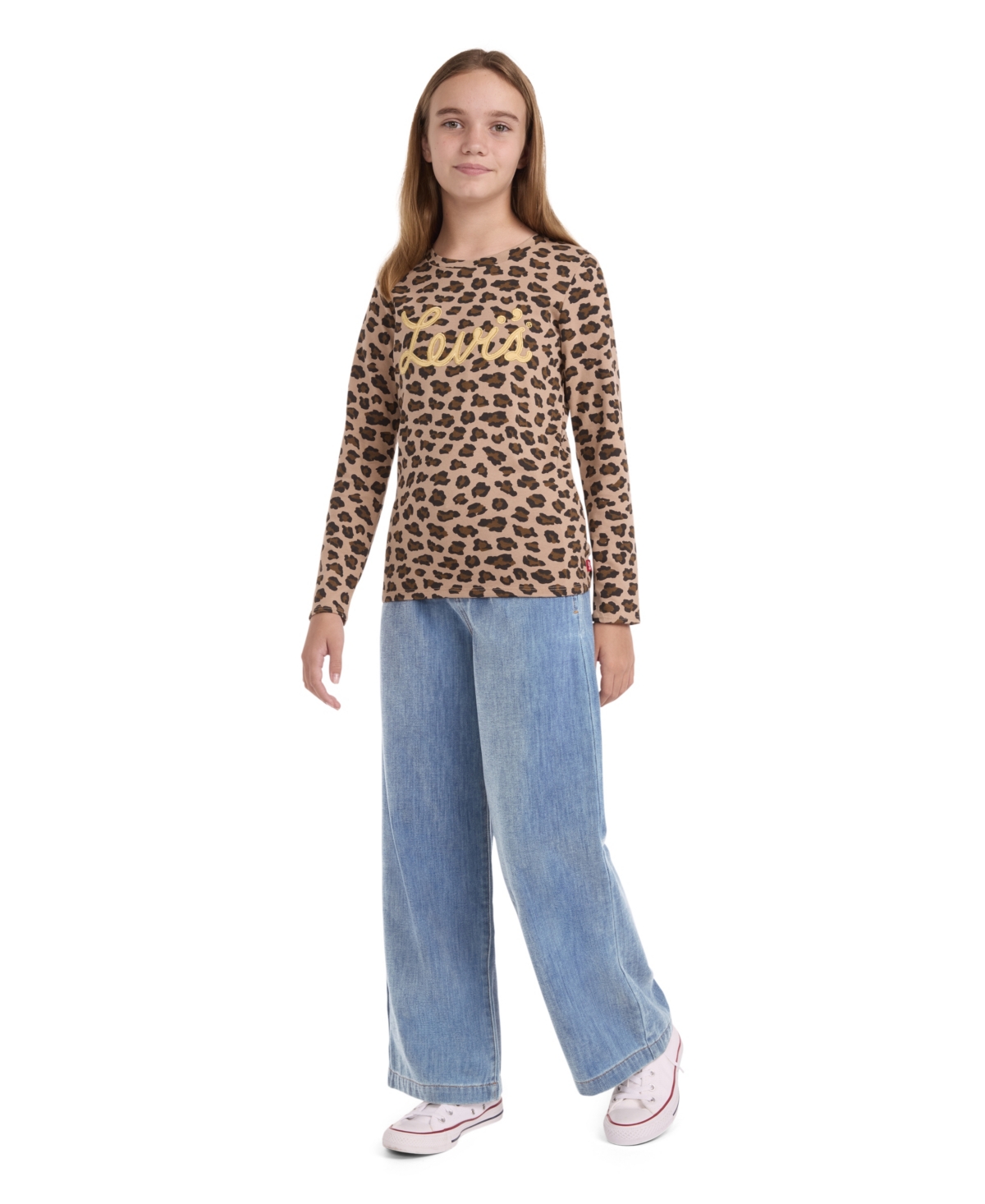 Levi's Girls 7-16 High-Rise Baggy Jeans