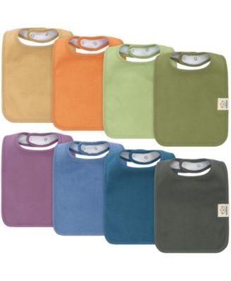 8-Pack Coast Baby Bibs for Boy, Girl, Drool Bibs, Baby Bib for Girls, Boys
