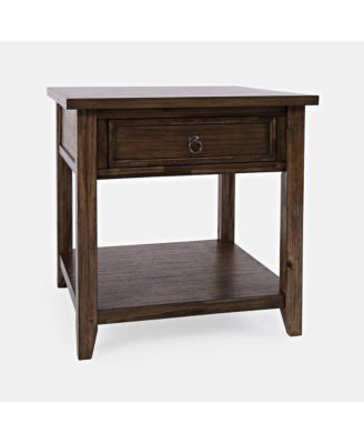 Bakersfield Mission Style End Table with Drawer