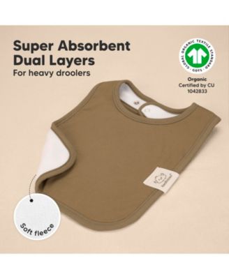 8-Pack Coast Baby Bibs for Boy, Girl, Drool Bibs, Baby Bib for Girls, Boys