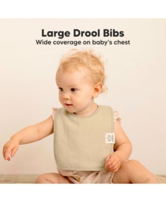 8-Pack Coast Baby Bibs for Boy, Girl, Drool Bibs, Baby Bib for Girls, Boys