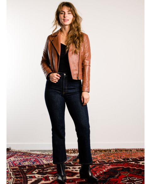 Женские куртки ABLE Plus Size Maha Leather Jacket