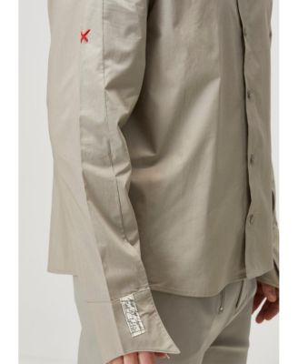 Men's Cotton Patch-Detail Woven Shirt